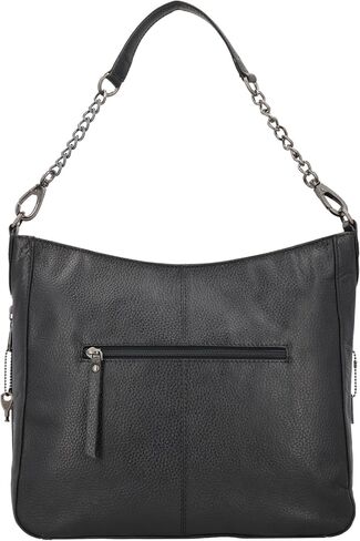 حقيبة يد Ava Leather Hobo مع الحافظات العالمية وجيب قفل in Saudi Arabia