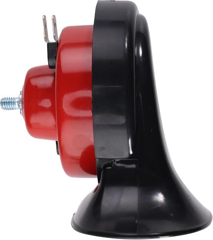 CAREONLINE Red 2Pcs 300DB Super Loud Car Horns 12V Waterproof Air Horns Replacement Kit Car Air Electric Snail Double Horn Universal for Most Cars Motorcycles Trucks Trains Bikes Boats in Saudi Arabia
