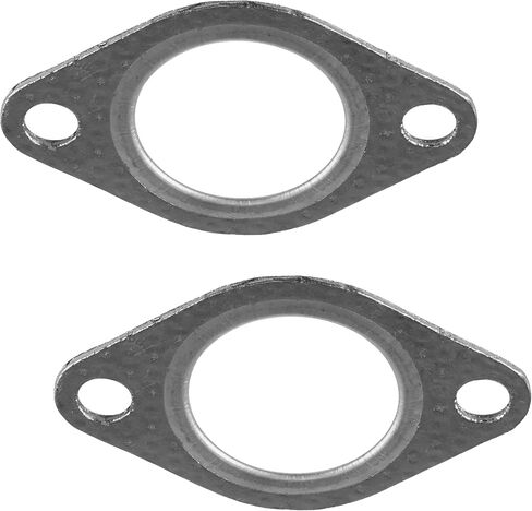 Caltric 2 كاتم الصوت عادم الحشية ختم متوافق مع John Deere 285 320 345 425 445 M113686 in Kuwait