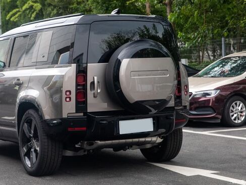 Lantau Bronze Tyre Cover Portecor Fits للمدافع 90 110 130 2020 2021 2022 2023 2024 in Saudi Arabia