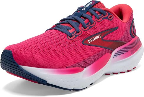 Brooks Women’s Glycerin GTS 21 Supportive Running Shoe - Cloud/Black/Pink - 5.5 Medium in Saudi Arabia