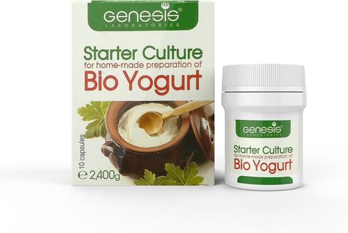 Bulgarian Yogurt Starter Culture Natural Probiotic Yogurt Culture Starter Homemade Yoghurt Starter up to 50 Liters Lactobacillus bulgaricus 10 sachets in Saudi Arabia