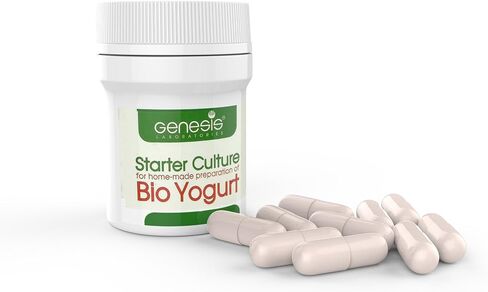Bulgarian Yogurt Starter Culture Natural Probiotic Yogurt Culture Starter Homemade Yoghurt Starter up to 50 Liters Lactobacillus bulgaricus 10 sachets in Saudi Arabia