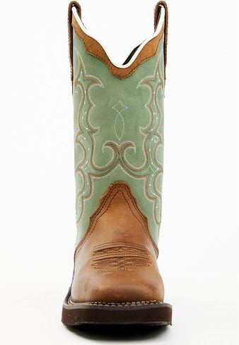 Justin Women's Raya Western Boot Square Toe Tan 7 M US in Saudi Arabia