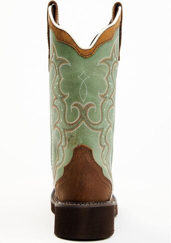 Justin Women's Raya Western Boot Square Toe Tan 7 M US in Saudi Arabia