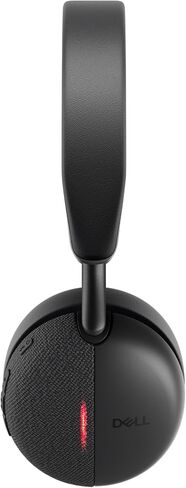 Dell WL3024 Wireless Headset - Leatherette Headband, Built-in AI-Based Noise Cancellation Microphone, Boom mic - Black in Saudi Arabia