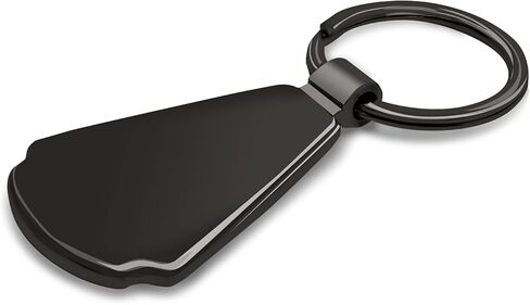 for Lincoln Aviator Black Dome Metal Teardrop Key Chain in Kuwait