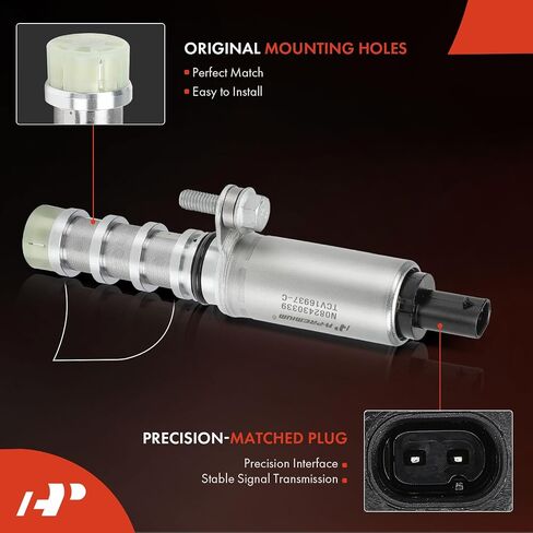 A-Premium Exhaust Engine Variable Valve Timing (VVT) Solenoid Compatible with Chevrolet Equinox, Malibu, Traverse, Impala, Camaro, Colorado, Blazer & GMC Terrain, Acadia, Canyon & Buick & Cadillac in Saudi Arabia