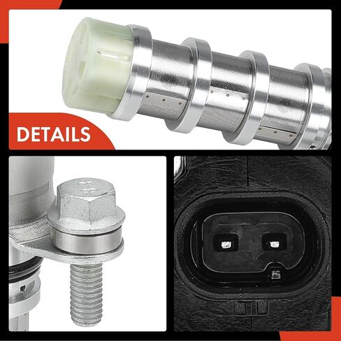 A-Premium Exhaust Engine Variable Valve Timing (VVT) Solenoid Compatible with Chevrolet Equinox, Malibu, Traverse, Impala, Camaro, Colorado, Blazer & GMC Terrain, Acadia, Canyon & Buick & Cadillac in Saudi Arabia