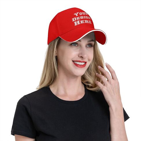 Bulk Custom Baseball Cap Design Your Own Photo/Text, Custom Hats Logo Personalized Baseball Cap Gift in Saudi Arabia