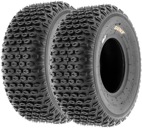 Set of 2 SunF A012 XC Sport-Racing ATV/UTV Off-Road Tires 18x9.5-8, 6PR, Knobby Tread in Saudi Arabia
