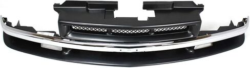 Garage-Pro Grille Assembly Compatible with 1998-2004 Chevrolet S10, 1998-2005 Chevrolet Blazer Paintable Shell and Mesh Insert in Saudi Arabia