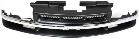 Garage-Pro Grille Assembly Compatible with 1998-2004 Chevrolet S10, 1998-2005 Chevrolet Blazer Paintable Shell and Mesh Insert in Saudi Arabia