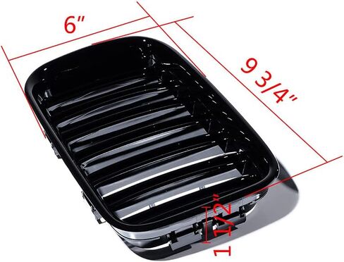 Astra Depot Compatible with 1997-1999 BMW E36 3-series 318 320 323 328 Facelift Front Kidney Grille Grill Left Right in Saudi Arabia