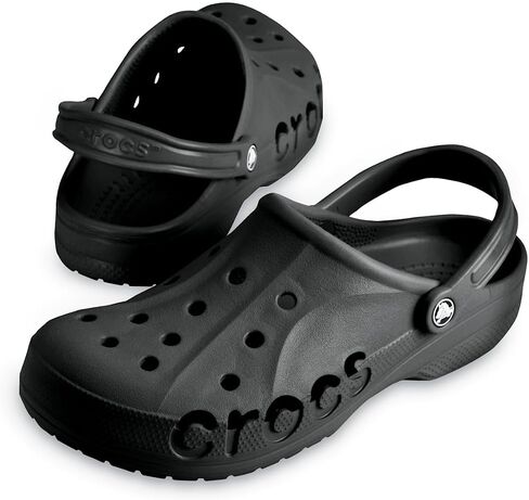 crocs Unisex Baya Clog (10 M (D) US Men / 12 M (B) US Women, Black) in Saudi Arabia