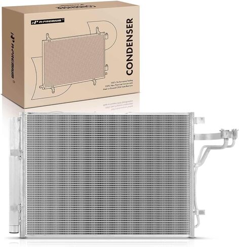 A-Premium Air Conditioning A/C Condenser Compatible with Kia Soul 2017 2018 2019 1.6L 2.0L, Replace# 97606B2800 in Saudi Arabia