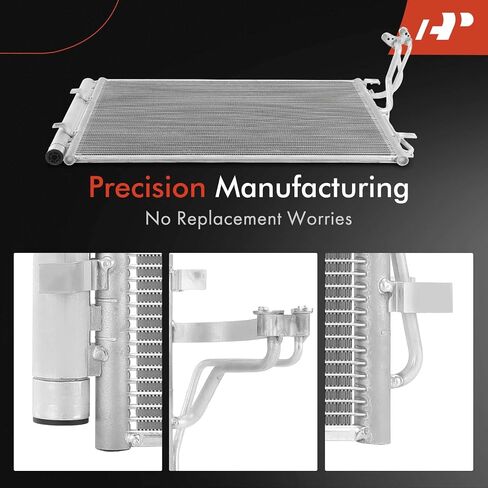 A-Premium Air Conditioning A/C Condenser Compatible with Kia Soul 2017 2018 2019 1.6L 2.0L, Replace# 97606B2800 in Saudi Arabia