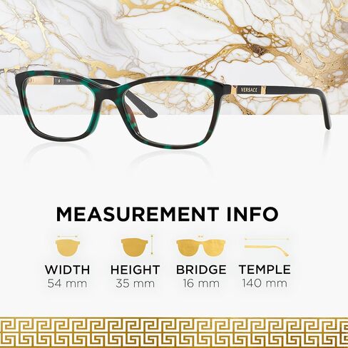 Versace VE3186 النظارات غير المستقطبة للنساء - إطار خلات الفراشة مع المعابد ، و eshades yeewear مجموعة in Kuwait