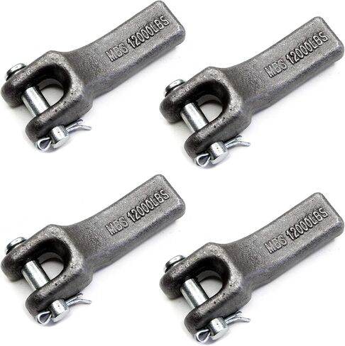 (Pack of 8) 5/16 inch Weld-On Safety Chain Retainer for Truck Trailer Hitch in Kuwait