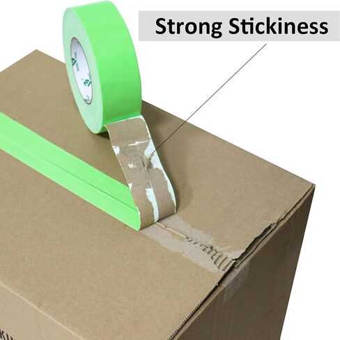 BOMEI PACK Orange Duct Tape, Heavy Duty Strong Waterproof Industrial Color Duct Tape 9.0mil x 1.88inch x 60yds for Packing and Repairing in Saudi Arabia