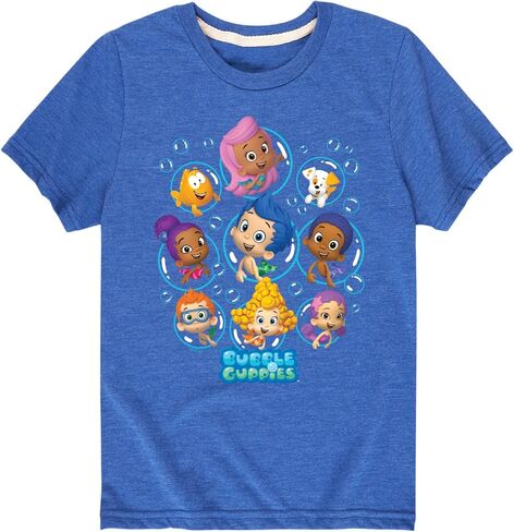 HYBRID APPAREL - Bubble Guppies - Bubble Grid - Toddler and Youth Short Sleeve Graphic T-Shirt in Saudi Arabia