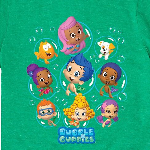 HYBRID APPAREL - Bubble Guppies - Bubble Grid - Toddler and Youth Short Sleeve Graphic T-Shirt in Saudi Arabia