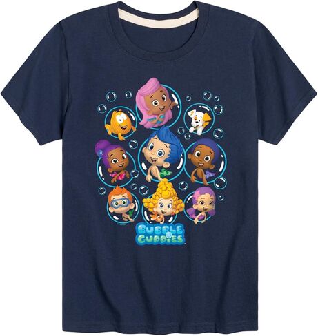 HYBRID APPAREL - Bubble Guppies - Bubble Grid - Toddler and Youth Short Sleeve Graphic T-Shirt in Saudi Arabia