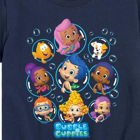 HYBRID APPAREL - Bubble Guppies - Bubble Grid - Toddler and Youth Short Sleeve Graphic T-Shirt in Saudi Arabia
