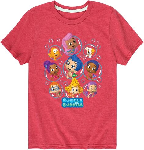 HYBRID APPAREL - Bubble Guppies - Bubble Grid - Toddler and Youth Short Sleeve Graphic T-Shirt in Saudi Arabia