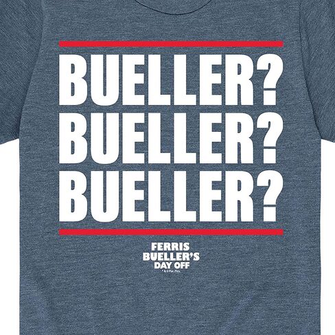 HYBRID APPAREL - Ferris Bueller's Day Off - Bueller Bueller Bueller - Toddler and Youth Short Sleeve Graphic T-Shirt in Saudi Arabia