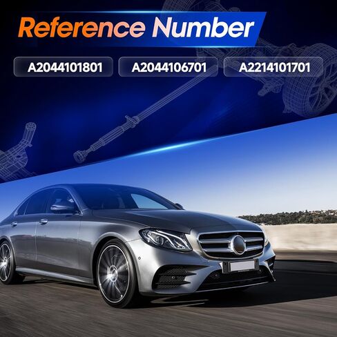 مجموعة عمود محرك أمامي كاملة [AWD] تناسب مرسيدس-بنز C350/300 E300 E500/350 GLK 300/350 S500/S450 ، OE A2044101801 A2044106701 A2214101701 in Saudi Arabia