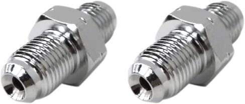 2pcs 3 ذكور إلى M10x1.0 محول مكابح مكابح من الفولاذ المقاوم للصدأ in Saudi Arabia