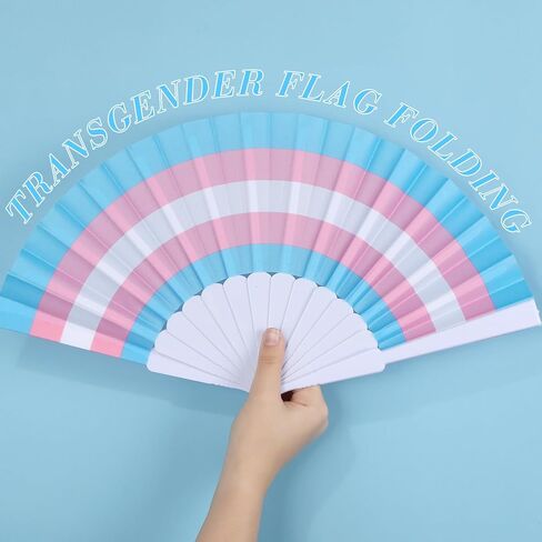 Kigley 48 قطعة من مراوح الشريط الوردي، مراوح قابلة للطي لسرطان الثدي، مروحة يدوية ملونة، مروحة بلاستيكية قابلة للطي للنساء، هدايا سرطان الثدي، ديكورات حفلات التوعية بالسرطان in Kuwait