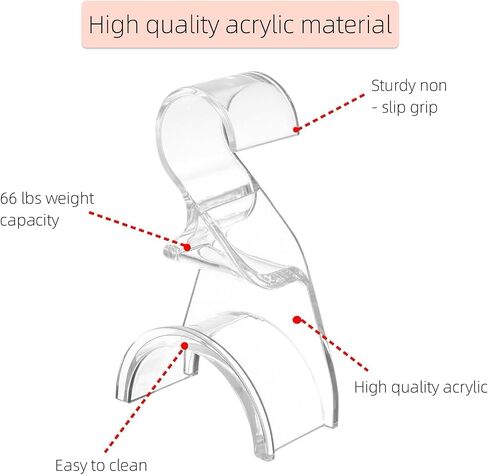 6 Pcs Purse Hanger for Closet - Handbag Hanger Organizer Storage - Over The Closet Rod Hook for Storing and Organizing Purses | Satchels | Handbags | Backpacks, Protecting Bag Shape & Organizing Space in Saudi Arabia