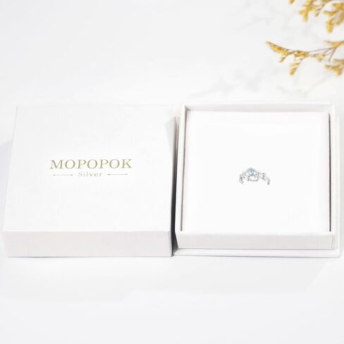 925 Sterling Silver Eye of Horus Ring Adjustable Egyptian Eye of Horus Ring with Moonstone open Ring Egyptian Jewelry Birthday Christmas Gift for Women in Kuwait