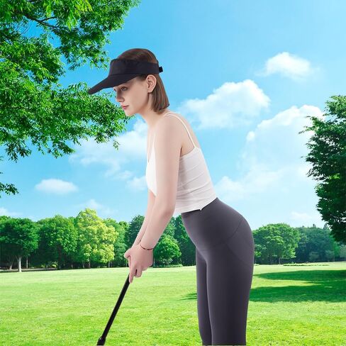 Sports Sun Visor Hats Women's Athletic Mesh Visor قبعة بيسبول قابلة للتعديل in Kuwait