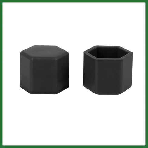 Motoforti 20pcs 17mm عالمي سوداء سيليكون عجلة مكافأة Lug Hub حافة حافة الترباس يغطي إطارات حماية الغبار المسمار الأغطية طويلة الأمد in Saudi Arabia