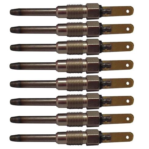 Set of 8 New Glow Plug Fits Chevrolet, Chevy, GMC C1500, C2500, C3500, K1500, K2500, K3500 Models Interchangeable with 00050, 00050, 0250202126, 1112, 11G, 12563554, 177, 188, 191, 250202126 in Kuwait