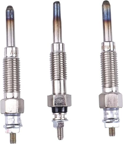 3x MM432148 Glow Plugs Compatible With Mitsubishi Engine L2E L3E Tractor MT14 MT15 MT16 MM43214802 MM43214803 MM43214801 in Saudi Arabia