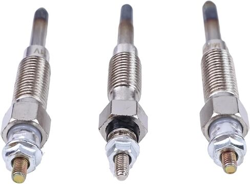3x MM432148 Glow Plugs Compatible With Mitsubishi Engine L2E L3E Tractor MT14 MT15 MT16 MM43214802 MM43214803 MM43214801 in Saudi Arabia