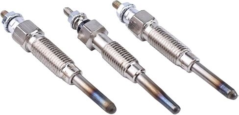 3x MM432148 Glow Plugs Compatible With Mitsubishi Engine L2E L3E Tractor MT14 MT15 MT16 MM43214802 MM43214803 MM43214801 in Saudi Arabia