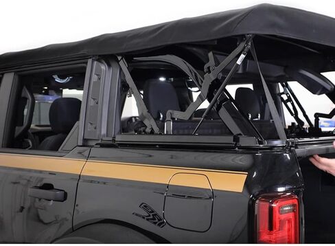 IAG V2 EZ-LIFT SOFT TOP STRUT START FOR FORD BRONCO 2023+ 4 DOOR W/OEM SOFT TOP ، مصنوع في الولايات المتحدة الأمريكية in Kuwait