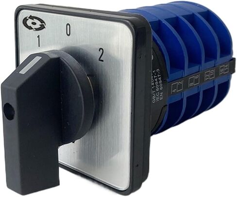 Electric YMW26-32/4 32A 4 Poles 3 Position Control Motor Circuit Universal Changeover Rotary knob cam Switch in Saudi Arabia