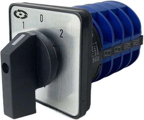 Electric YMW26-32/4 32A 4 Poles 3 Position Control Motor Circuit Universal Changeover Rotary knob cam Switch in Saudi Arabia