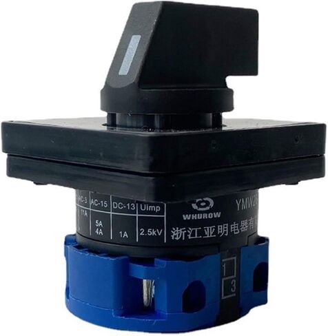 2-Speed Rotary Switch LW26-20/1 one-on-one-Off Universal Conversion Switch Combination Power Cutoff 20A 690V in Saudi Arabia