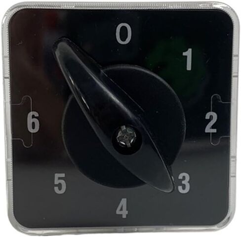 0-6 موقف LW31 YMZ12-20/4 يدوي يدوي Universal تغيير الكاميرا الدوارة CAM 20A 690V 4 أقسام 50x50mm in Saudi Arabia
