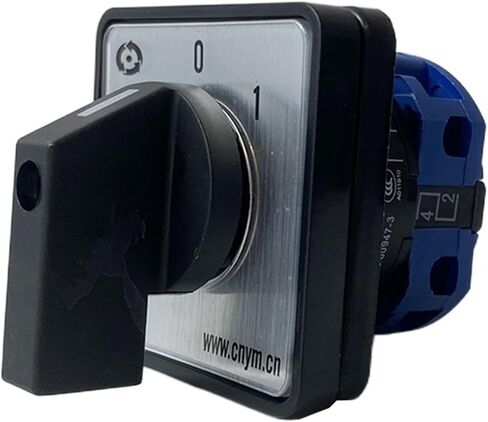 LW26-20 Rotary Switch knob 2 Position 0-1 ON-Off Changeover cam Switch Ui 690V Ith 20A 1 Pole 4 terminals in Saudi Arabia
