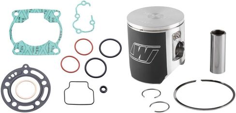 TUSK COMMONT TOP END REBUILD KIT Pro-Lite Standard (52.5 mm) Wiseco Piston متوافق مع Kawasaki KX100 1998-2013 in Kuwait