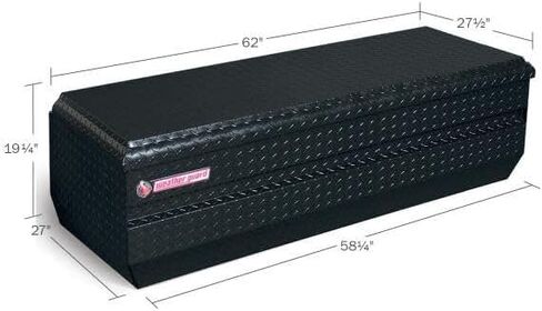 صندوق Weatherguard Truck Box ، 62 In.w ، 27-1/2 in. D ، Blk in Saudi Arabia