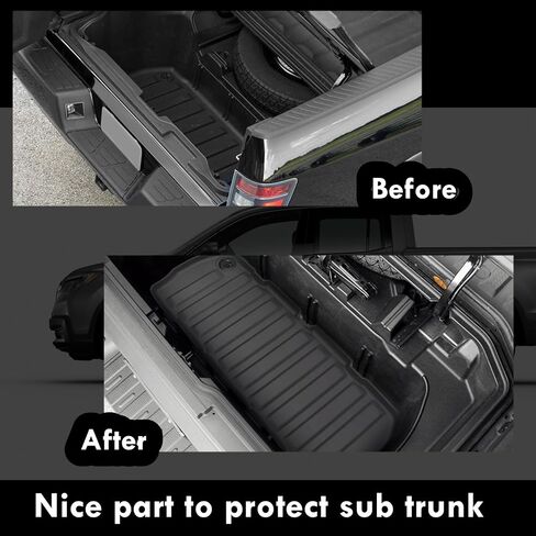 Sub Truck Mat Fit for Honda Ridgeline 2017 2018 2019 2020-2022 2023 2024 Rear Bed Lower Mat TPE Bed Liner TPE All Weather Accessories in Saudi Arabia